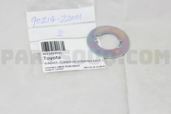 9021422001 WASHER, CLAW(FOR STEERING RACK END