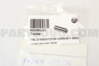 9025005121 PIN, STRAIGHT(FOR CAMSHAFT KNOCK)