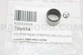 9025315016 PIN (FOR REAR STEERING KNUCKLE ARM