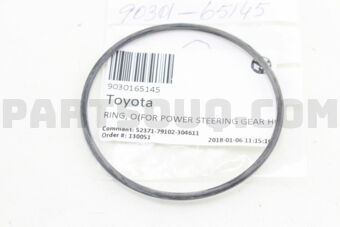 9030165145 RING, O(FOR POWER STEERING GEAR HO