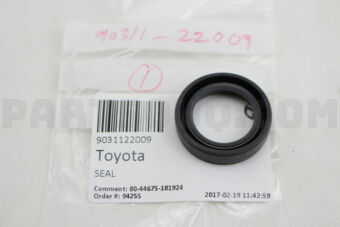 9031122009 SEAL, OIL(FOR SHIFT LEVER SHAFT)