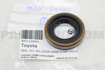 9031124001 SEAL, OIL, NO.1(FOR VANE PUMP HOUS