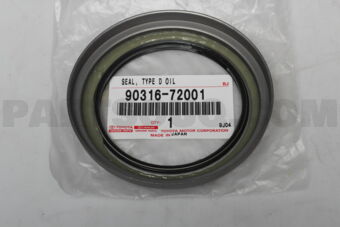 9031672001 SEAL, OIL (FOR FRONT AXLE HUB INNE