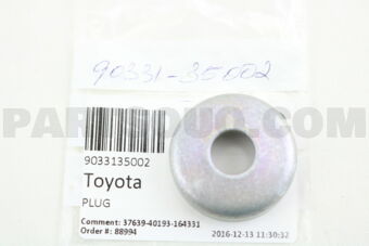 9033135002 PLUG, TIGHT, NO.1(FOR CYLINDER BLO