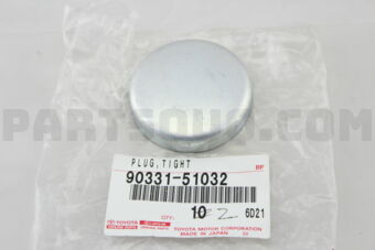 9033151032 PLUG, EXPANSION(FOR CAMSHAFT)