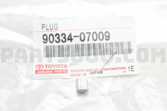 9033407009 PLUG, STRAIGHT, NO.1