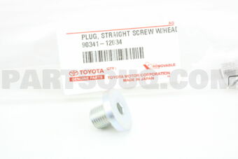 9034112034 PLUG, STRAIGHT SCREW W/HEAD