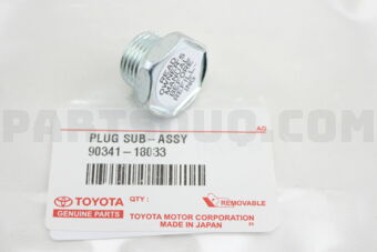 9034118033 PLUG SUB-ASSY, DRAIN(MTM)