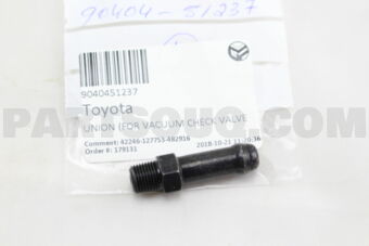 9040451237 UNION (FOR VACUUM CHECK VALVE)