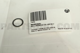 9043012026 Toyota BOLT, UNION(FOR FUEL PIPE NO.2)