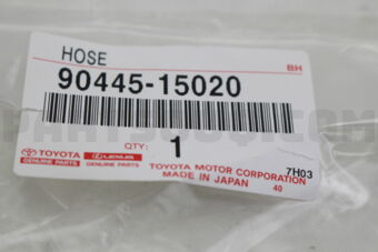 9044515020 HOSE(FOR OIL COOLER INLET)
