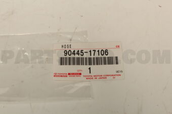 9044517106 Toyota HOSE(FOR OIL COOLER INLET)
