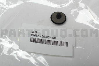 9046706205C0 CLIP(FOR FRONT FENDER SEAL), RH/