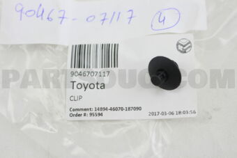 9046707117 CLIP (FOR ROOF SIDE GARNISH)