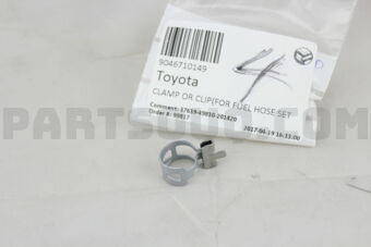 9046710149 CLAMP OR CLIP(FOR FUEL HOSE SET)