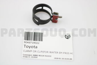 9046719022 CLAMP OR CLIP(FOR WATER BY-PASS HO