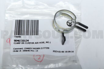 9046720134 CLAMP OR CLIP(FOR AIR HOSE, NO.1)