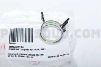 9046720134 CLAMP OR CLIP(FOR AIR HOSE, NO.1)