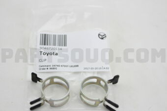 9046720134 Toyota CLAMP OR CLIP(FOR AIR HOSE, NO.1)