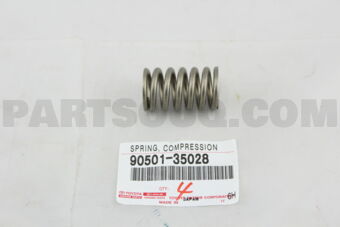 9050135028 SPRING, EXHAUST PIPE
