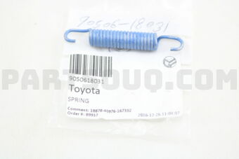 9050618031 SPRING, TENSION(FOR REAR BRAKE SHO