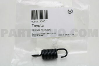 9050618060 SPRING, TENSION(FOR IDLER)