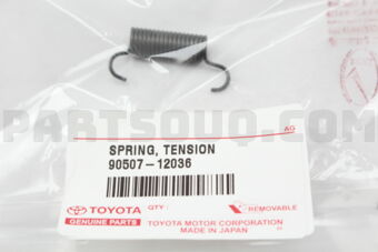 9050712036 SPRING, TENSION(FOR REAR BRAKE AUT