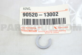 9052013002 RING, SHAFT SNAP (FOR SELECT SPRIN