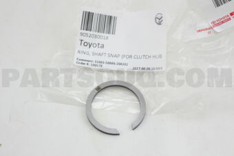 9052030018 RING, SHAFT SNAP (FOR CLUTCH HUB S