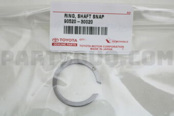 9052030020 RING, SHAFT SNAP (FOR CLUTCH HUB S