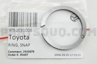 9052031006 RING, DRIVE SHAFT SNAP, RH/LH