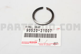 9052031007 RING, DRIVE SHAFT SNAP, RH/LH