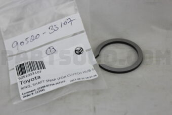9052033107 RING, SHAFT SNAP (FOR CLUTCH HUB S