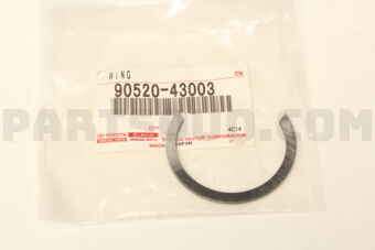 9052043003 Toyota RING, SHAFT SNAP (FOR CLUTCH HUB NO.1)