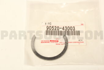 9052043003 Toyota RING, SHAFT SNAP (FOR CLUTCH HUB NO.1)