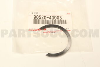 9052043003 Toyota RING, SHAFT SNAP (FOR CLUTCH HUB NO.1)