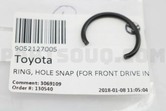 9052127005 RING, HOLE SNAP (FOR FRONT DRIVE I