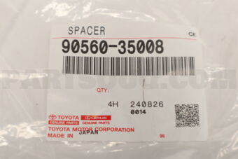 9056035008 Toyota SPACER (FOR TRANSFER OUTPUT SHAFT)