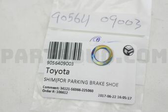 9056409003 SHIM(FOR PARKING BRAKE SHOE)