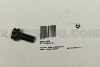 9091002129 BOLT, FLYWHEEL SET