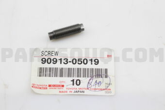 9091305019 SCREW, VALVE ADJUSTING