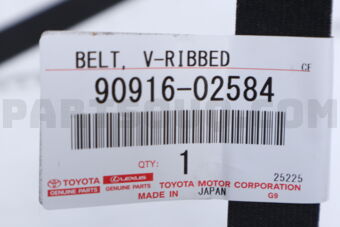 9091602584 BELT, V(FOR FAN &amp; ALTERNATOR)