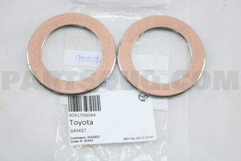 9091706044 Toyota GASKET, EXHAUST PIPE