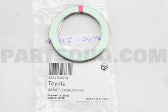 9091706074 GASKET, EXHAUST PIPE