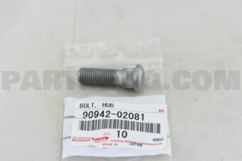 9094202081 BOLT, HUB (FOR FRONT AXLE), RH/LH
