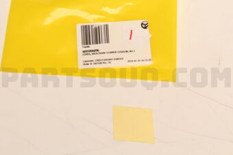 9095006096 Toyota COVER, BACK DOOR STOPPER CUSHION, NO.1