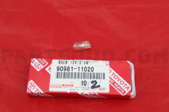9098111020 BULB (FOR FOOT LAMP), RH/LH