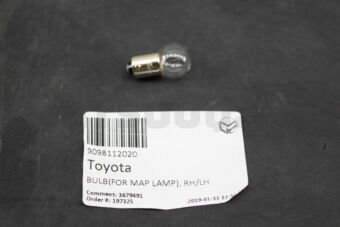 9098112020 BULB(FOR MAP LAMP), RH/LH