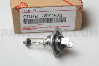 909818Y003 BULB(FOR HEADLAMP, NO.2)