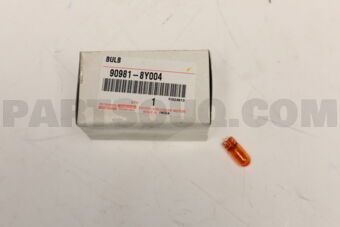 909818Y004 Toyota BULB (FOR SIDE TURN SIGNAL LAMP)